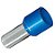 TERMINAL TUBULAR LONGO 50MM AZUL CT3615L - Imagem 1