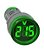VOLTIMETRO 22MM VERDE 20/500V AD22-22VS SIBRATEC - Imagem 1