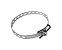 ABRAÇADEIRA GALVANIZADA AJUSTÁVEL POSTE 600MM BAP - Imagem 1