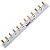 BARRAMENTO TRIFASICO PINO 80A 500V 928033 LEGRAND - Imagem 1