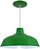 PENDENTE ESMALTADO ROSCA E27 12-21/4 P1570 VERDE - Imagem 1