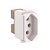 MODULO TOMADA 2P+T 20A 680161 ZEFFIA - Imagem 1