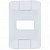PLACA HORIZONTAL 1SS ARIA 4X2 57203/004 TRAMONTINA - Imagem 1