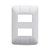 PLACA HORIZONTAL 2SS ARIA 4X2 57203/006 TRAMONTINA - Imagem 1