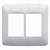 PLACA HORIZONTAL 3+3 ARIA 4X4 57203/031 TRAMONTINA - Imagem 1