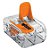 CONECTOR EMENDA 2 PORTAS 221 41A 6MM UN 612 WAGO - Imagem 1