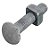 PARAFUSO GALVANIZADO FRANCES 16X45MM P/ABRACADEIRA - Imagem 1