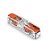 CONECTOR EMENDA RETO 2 VIAS 221 32A 0,25/4MM UN 411 WAGO - Imagem 1