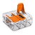 CONECTOR EMENDA 3 VIAS 221 32A 0,14/4MM UN 413 WAGO - Imagem 1
