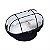 LUMINARIA TARTARUGA 60W PRETA INDALUX - Imagem 1