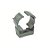ABRAÇADEIRA PVC 1 CINZA ABC-20PP WETZEL - Imagem 1