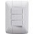 INTERRUPTOR ARIA 3SS 06A C/PLACA 57241/070 TRAMONTINA - Imagem 1