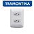 TOMADA ARIA DUPLA 2P+T 10A 250V BR C/PLACA 57241/065 - Imagem 1