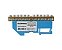 BARRAMENTO NEUTRO 16MM BN-12 AZUL 05137.6025.12 SOPRANO - Imagem 1