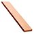 BARRA DE COBRE CHATA 122A 15X88X3,18MM 5/8X1/8 DIVERSOS - Imagem 1