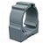ABRAÇADEIRA PVC 1 CZ ESCURO KRIPT - Imagem 1