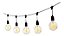 CABO PORTA LAMPADA PR 8 BOCAIS E27 5 MTS IP65 SAVE ENERGY - Imagem 1