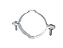 ABRACADEIRA GALV. POSTE CIRCULAR 250X6,3MM S/P CEMIG - Imagem 1