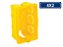 CAIXA PVC 4X2 AMARELA 60801 ROMA - Imagem 1
