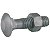 PARAFUSO GALVANIZADO FRANCES 13X60MM P/ABRACADEIRA - Imagem 1