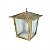 ARANDELA COLONIAL 4 VIDROS OURO VELHO L2C IDEAL - Imagem 1