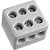 CONECTOR TRIPOLAR CB10MM 50A LORENZETTI 1422 FP - Imagem 1