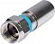 CONECTOR COMPRESSAO CABO COAXIAL RG06 PROELETRONIC - Imagem 1