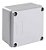 CAIXA MONTAGEM TAMPA OPACA 102X102X55 SSX111 STECK - Imagem 1