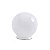 GLOBO ESFERICO LEITOSO BRILHANTE 10X15 5042 IDEAL - Imagem 1
