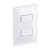 INTERRUPTOR SIMPLES 2SS 10A 250V ZEFFIA 680101 - Imagem 1