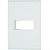 PLACA HORIZONTAL 1SS LIZ 4X2 TRAMONTINA 57106/004 - Imagem 1