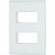 PLACA HORIZONTAL 2SS SEP/LIZ 4X2 TRAMONTINA 57106/006 - Imagem 1