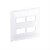 PLACA ZEFFIA 2+2 MODULO 4X4 680175 - Imagem 1