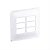 PLACA ZEFFIA 3+3 MODULO 4X4 680177 - Imagem 1