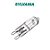 LAMPADA HALOGENA HALOPIN LEITOSA 40W 127V G9 SYLVANIA - Imagem 1