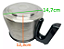 Jarra Inox Cafeteira Oster Cadence Ocaf600 Ocaf611 Ocaf650 Original - Imagem 5
