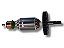 Induzido / Rotor 220V / Ref 518166-7 / Peça Makita HR2470 - Imagem 2