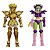 1 Boneco Blokees Saint Seiya Galaxy Version 02 Novo Surpresa! - Imagem 5