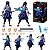 Boneco Blokees Sasuke Uchiha Champion Class Naruto Shippuden Novo - Imagem 6