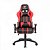 Cadeira Gamer Black Hawk Preta/Vermelha FORTREK - Imagem 1