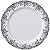 Prato Raso Porcelana Capri - Imagem 1