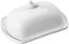 Manteigueira Porcelana Birds Branco - Imagem 1