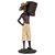 Figura Decorativa Homem com Cesto em Resina - Imagem 1