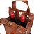 Wine Bag Caramelo Para 2 Garrafas - Imagem 2