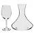 Jogo de Decanter e 2 Taças Forum em Cristal - Imagem 1