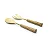 Conjunto de Conjunto de Talheres para Salada 2 peças Garbo Goldwood - Imagem 1