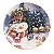 Prato Raso Coup Snowman - Imagem 1
