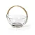 Bowl Vidro Com Alça Rattan 25cm - Imagem 1