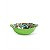 Bowl em Cerâmica Verde com Desenho Floral Interno - Imagem 1
