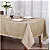 Toalha de Mesa Versatile Leah 2,20m x 2,20m Gold - Imagem 5
